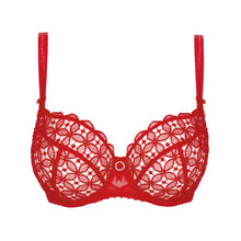 Load image into Gallery viewer, Empreinte FW25 Romy Imperial Red Balcony Unlined Underwire Bra