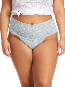 Hanky Panky O/S Retro Thong *Plus*  Signature Lace Solid Colors