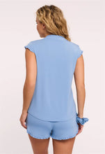 Load image into Gallery viewer, Fleur't Shortie PJ Set (Bluebell)