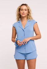 Load image into Gallery viewer, Fleur't Shortie PJ Set (Bluebell)