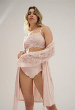 Load image into Gallery viewer, Fleur't Purely Yours Lace Cover-Up (Champagne)