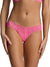 Load image into Gallery viewer, Hanky Panky O/S Low Rise Signature Lace Thong Solid Colors