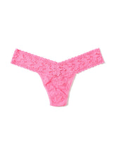 Load image into Gallery viewer, Hanky Panky O/S Low Rise Signature Lace Thong Solid Colors