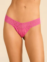 Load image into Gallery viewer, Hanky Panky O/S Low Rise Signature Lace Thong Solid Colors