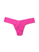 Load image into Gallery viewer, Hanky Panky O/S Low Rise Signature Lace Thong Solid Colors