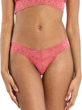 Load image into Gallery viewer, Hanky Panky O/S Low Rise Signature Lace Thong Solid Colors