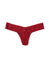 Load image into Gallery viewer, Hanky Panky O/S Low Rise Signature Lace Thong Solid Colors