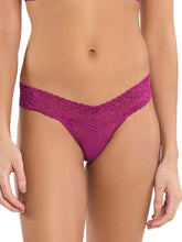 Load image into Gallery viewer, Hanky Panky O/S Low Rise Signature Lace Thong Solid Colors