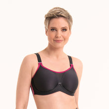 Load image into Gallery viewer, Anita Performance WireX Sports Bra with Underwire (Anthrazit/Pink)