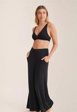 Load image into Gallery viewer, Fleur't Plunge Bralette (Passion Fruit and Black)