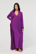 Load image into Gallery viewer, Fleur't Long Robe (Dark Orchid)