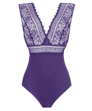 Load image into Gallery viewer, Empreinte Special Edition Cassiopee Dark Purple Bodysuit