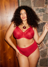 Load image into Gallery viewer, Elomi Smooth Seamless Non-Padded Underwire T-Shirt Bra (Nude + Black + Red)