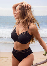 Load image into Gallery viewer, Fantasie East Hampton Matching High-Waist Bikini Brief (Black)