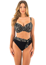 Load image into Gallery viewer, Fantasie Silhouette Island Underwire Full Cup Bikini Top (Monochrome)