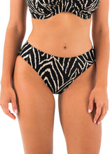 Load image into Gallery viewer, Fantasie Silhouette Island Mid-Rise Bikini Brief (Monochrome)