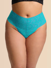 Load image into Gallery viewer, Hanky Panky O/S Retro Thong *Plus* Signature Lace Solid Colors