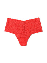 Load image into Gallery viewer, Hanky Panky O/S Retro Thong Signature Lace Solid Colors