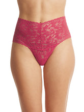 Load image into Gallery viewer, Hanky Panky O/S Retro Thong Signature Lace Solid Colors