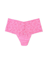 Load image into Gallery viewer, Hanky Panky O/S Retro Thong Signature Lace Solid Colors