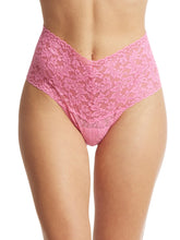 Load image into Gallery viewer, Hanky Panky O/S Retro Thong Signature Lace Solid Colors