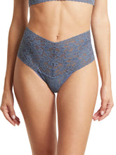 Load image into Gallery viewer, Hanky Panky O/S Retro Thong Signature Lace Solid Colors