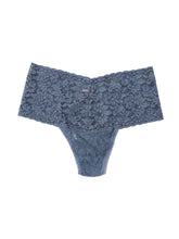 Load image into Gallery viewer, Hanky Panky O/S Retro Thong Signature Lace Solid Colors