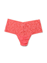 Load image into Gallery viewer, Hanky Panky O/S Retro Thong Signature Lace Solid Colors