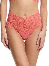 Load image into Gallery viewer, Hanky Panky O/S Retro Thong Signature Lace Solid Colors