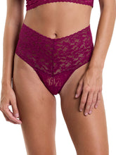 Load image into Gallery viewer, Hanky Panky O/S Retro Thong Signature Lace Solid Colors