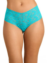 Load image into Gallery viewer, Hanky Panky O/S Retro Thong Signature Lace Solid Colors