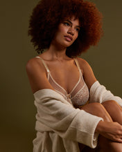 Load image into Gallery viewer, Empreinte Allure Full Cup Seamless Underwire Bra (Black & Amande)