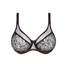 Load image into Gallery viewer, Empreinte Allure Full Cup Seamless Underwire Bra (Black & Amande)