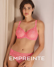 Load image into Gallery viewer, Empreinte SS26 Cassiopee Electric Pink Seamless Unlined Lace Underwire Bra