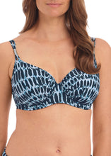 Load image into Gallery viewer, Fantasie Kotu Ink Full Cup Underwire Bikini Top