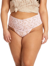 Load image into Gallery viewer, Hanky Panky O/S Retro Thong *Plus*  Signature Lace Solid Colors