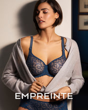 Load image into Gallery viewer, Empreinte FW25 Leia Ocean Blue Seamless Underwire Bra