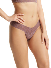 Load image into Gallery viewer, Hanky Panky O/S Low Rise Signature Lace Thong Solid Colors