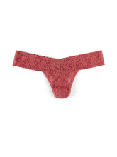 Load image into Gallery viewer, Hanky Panky O/S Low Rise Signature Lace Thong Solid Colors
