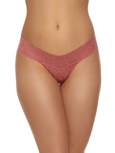 Load image into Gallery viewer, Hanky Panky O/S Low Rise Signature Lace Thong Solid Colors