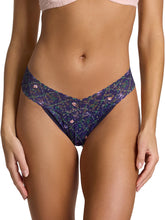 Load image into Gallery viewer, Hanky Panky O/S High/Original Rise Signature Lace Thong Prints