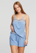 Load image into Gallery viewer, Fleur't In Love Cami and Short PJ Set