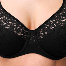 Load image into Gallery viewer, Chantelle Norah Unlined Underwire Bra (Black, Beige)