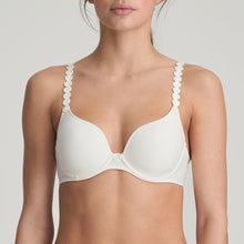 Load image into Gallery viewer, Marie Jo Tom Padded Heartshape Convertible Underwire Bra Natural Ivory + White
