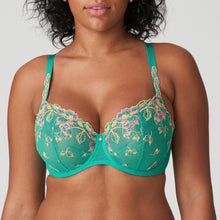 Load image into Gallery viewer, Prima Donna SS24 Lenca Sunny Teal Balcony Vertical Seam Underwire Bra
