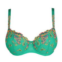 Load image into Gallery viewer, Prima Donna SS24 Lenca Sunny Teal Padded Balcony Underwire Bra
