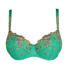 Load image into Gallery viewer, Prima Donna SS24 Lenca Sunny Teal Padded Balcony Underwire Bra