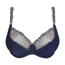 Load image into Gallery viewer, Prima Donna FW23 Osino Sapphire Blue Balcony Tulip Seam Underwire Bra