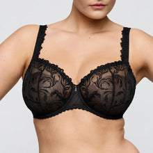 Load image into Gallery viewer, Prima Donna Solisse Black Balcony Vertical Seam Underwire Bra