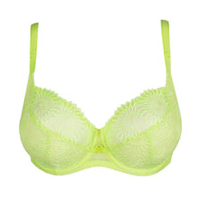 Load image into Gallery viewer, Prima Donna SS24 Sophora Lime Green Removable Strings Tulip Seam Underwire Bra
